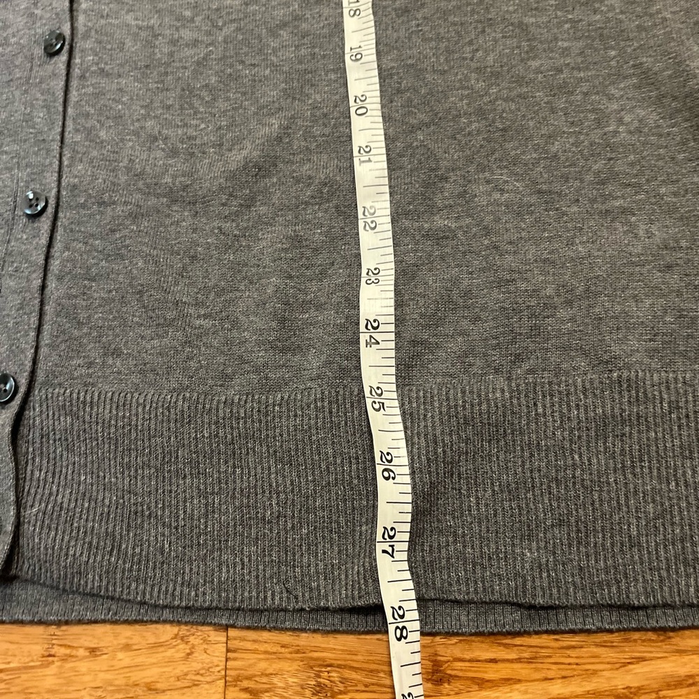 Amazon Essentials Gray Button-Up Cardigan | Capsu… - image 10